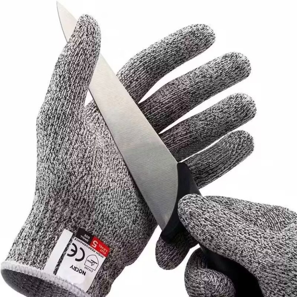 PAKNADA Cut Resistant Gloves 12Pair Level 5 Durable Grip Safety Kitchen, Cutting